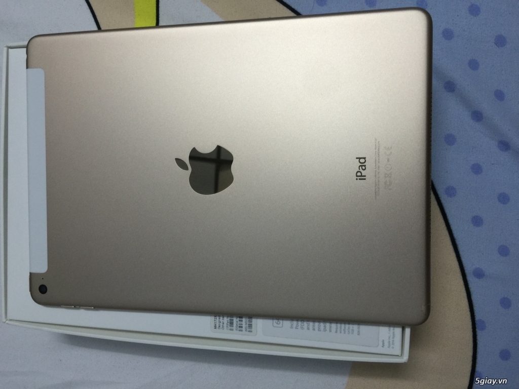 Ipad air 2 3g 64gb fullbox 99% còn BH - 2