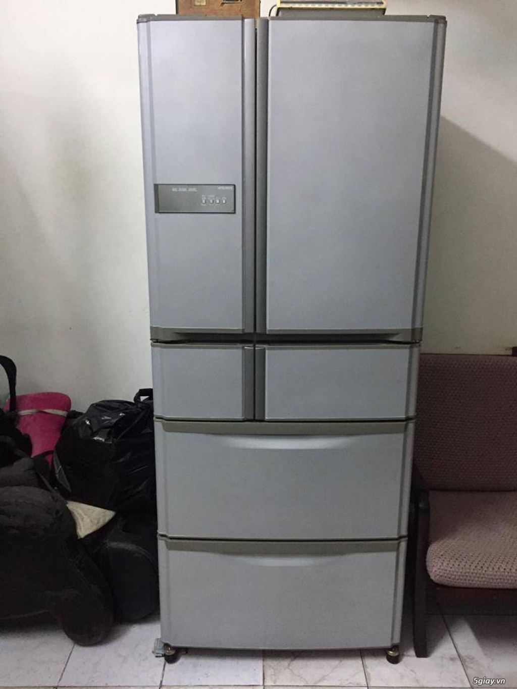 Tủ lạnh nội địa Nhật MITSUBISHI 500 Lít 6 cửa