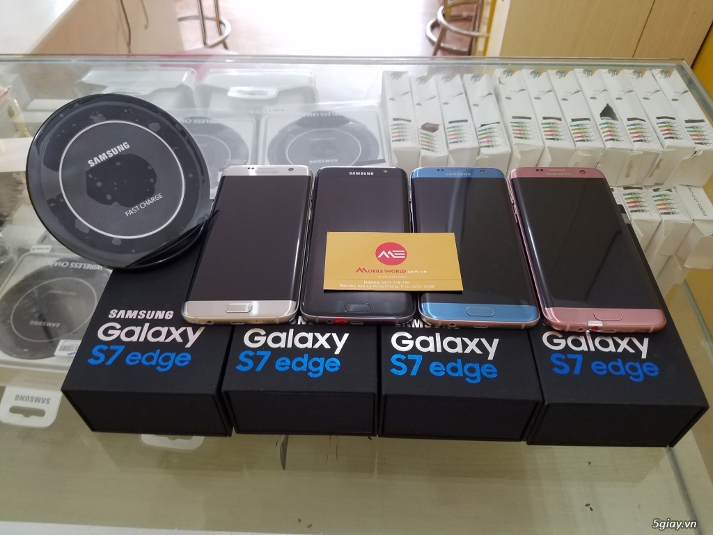 Samsung S7Edge Fullbox,Giá: 6tr990 + BH: Nguồn -  Màn hình - Cảm ứng