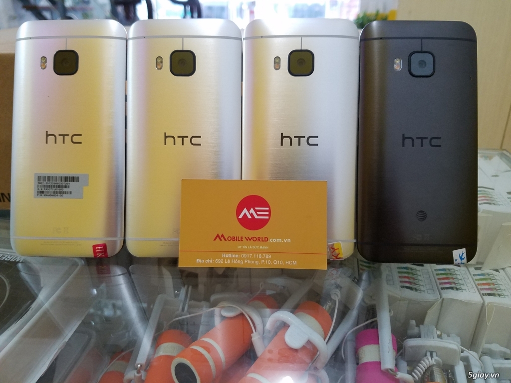 TRẢ GÓP / HTC one M9 Likenew 99% chỉ 2tr990 - Bảo hành: Nguồn màn hình cảm ứng - 1