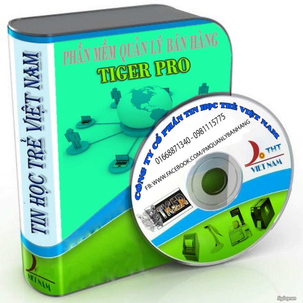 Phần mềm quản lý bán hàng chuyên nghiệp Tiger Pro