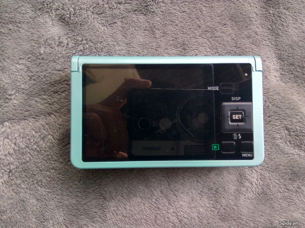 Casio Exilim ZR60 Xanh ,Fullbox,New 99.999%,Bao da - 2