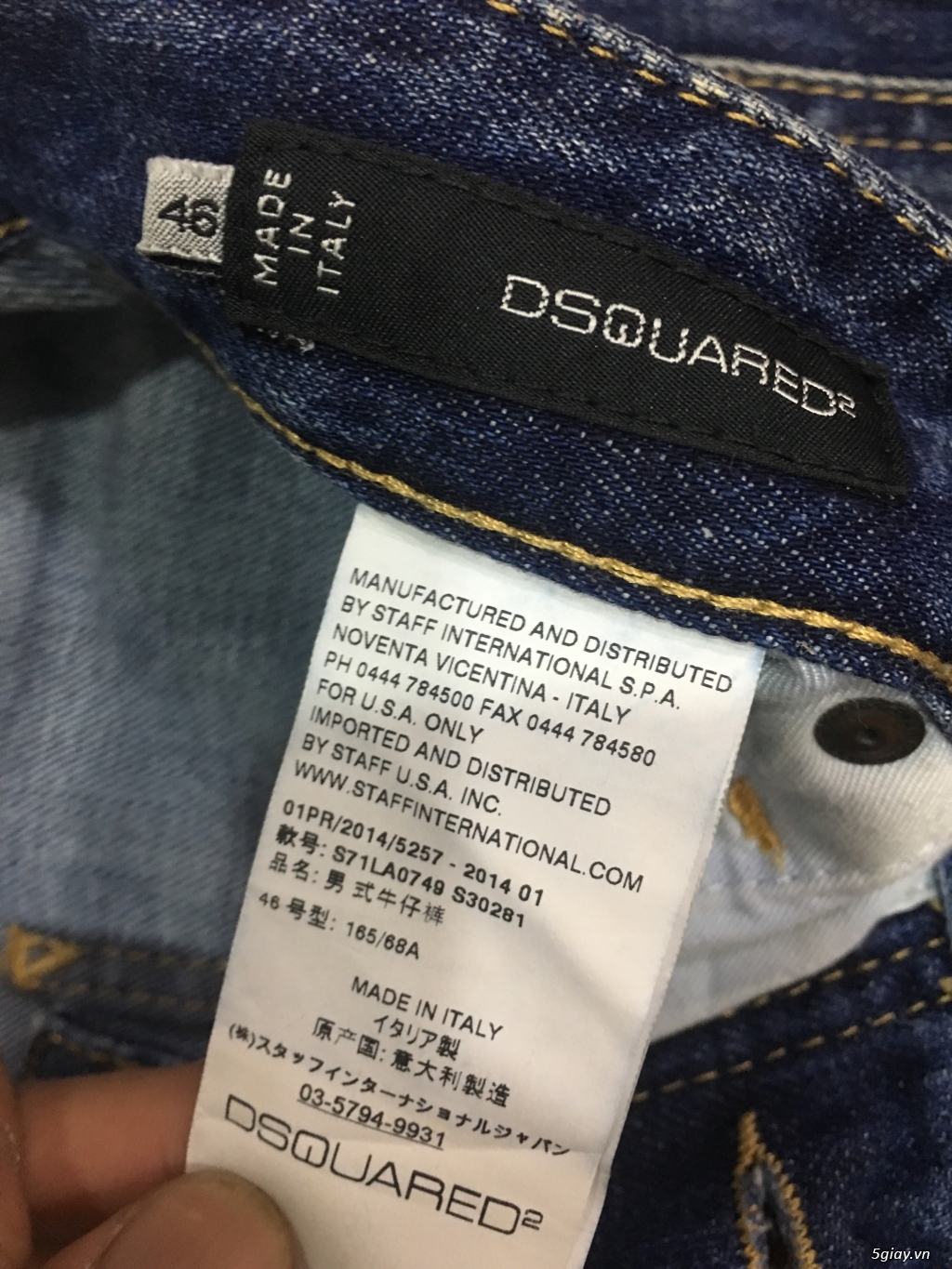 Áo thun D&G ,quần dsquared 6 pocket - 5