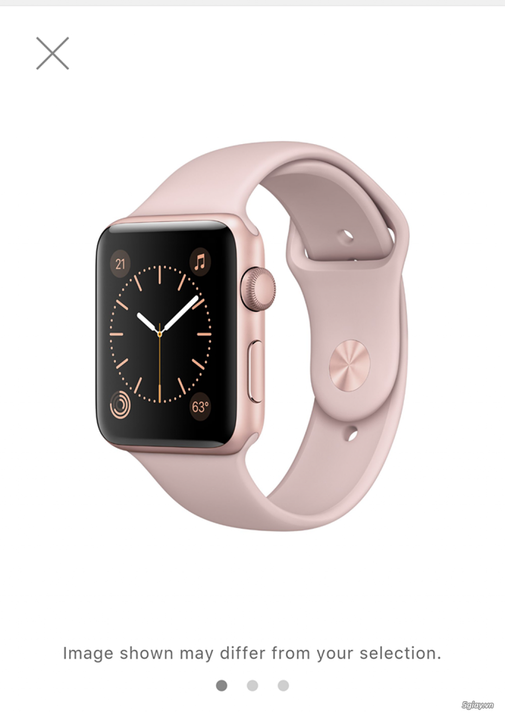 APPLE WATCH SERIES 1 42mm Rose Gold Aluminum