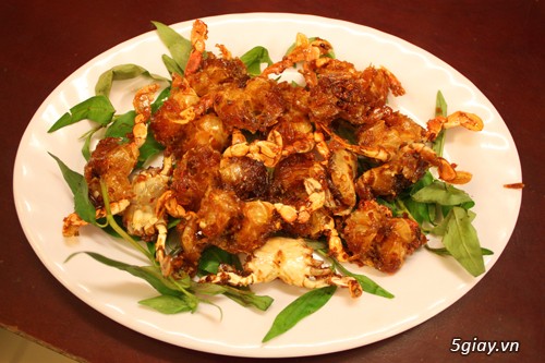 Món ngon mới lạ - Ghẹ Ly Rang Muối