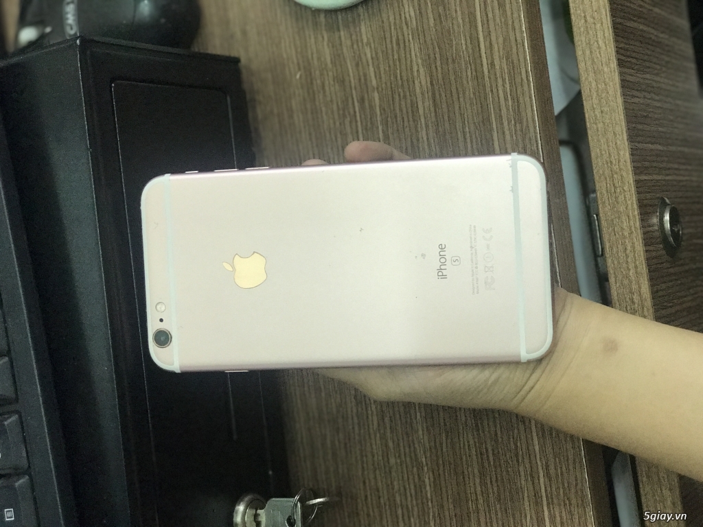 Cần ra đi 6S plus 64gb vàng hồng fullbox - 1