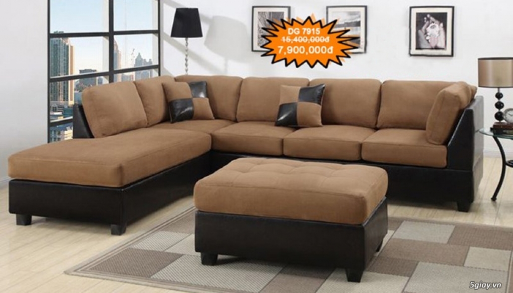 Sofa phòng khách cao cấp giá siêu rẻ tại tp HCM - 4