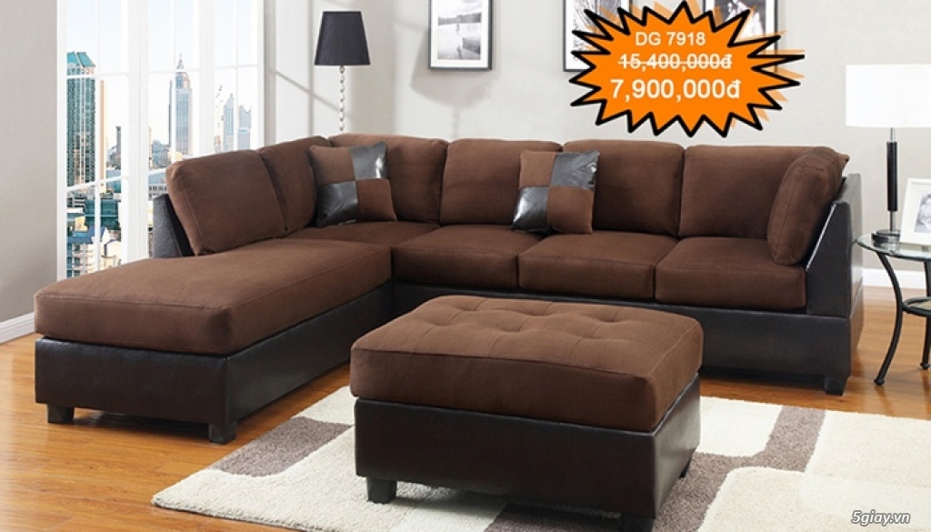 Sofa phòng khách cao cấp giá siêu rẻ tại tp HCM - 2