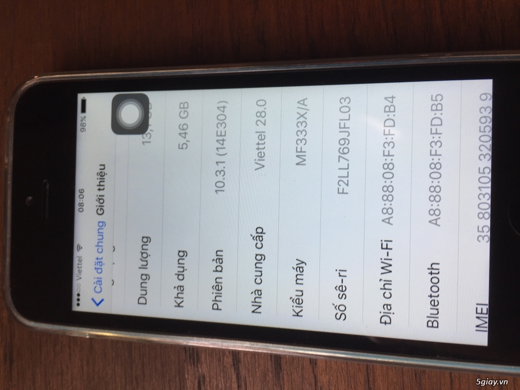 Bán iPhone 5c 16gb - 1