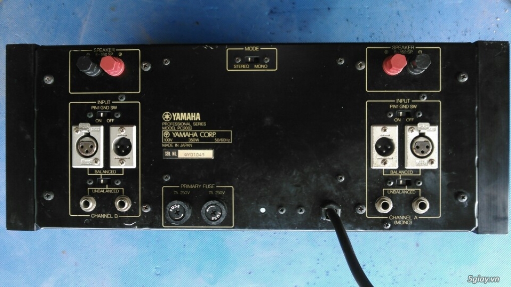 Pow Yamaha pc2002 kinh điển vỏ full nhôm dành cho loa Studio, Hi-end - 6