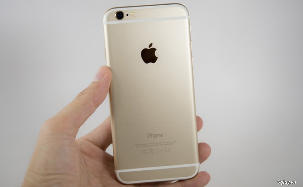 Iphone 6 gold, k vân tay giao lưu samsung 2 sim