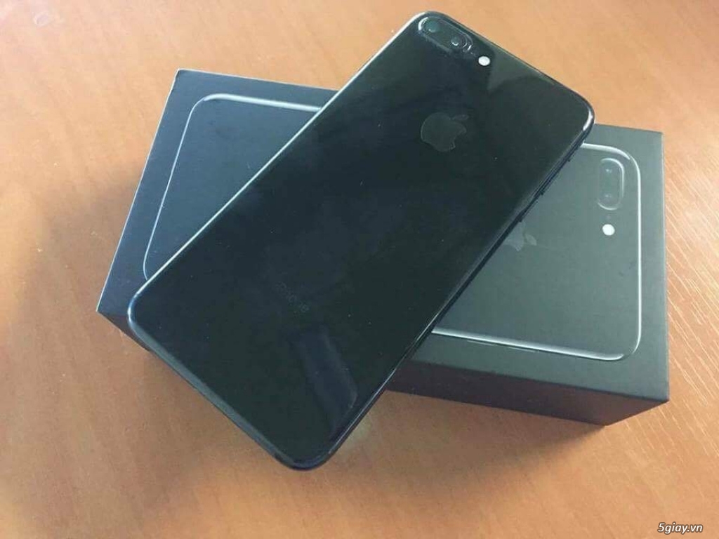 Iphone 7 plus jetblack đen bóng - 1