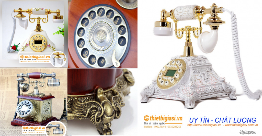Điện thoại bàn giả cổ - 1