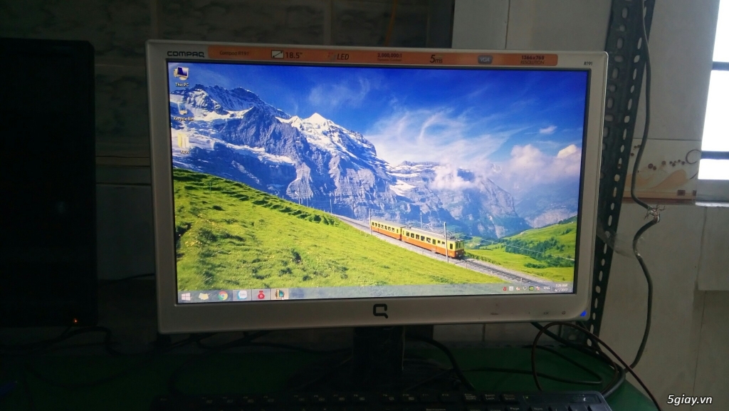 Bộ PC Asus H61, G850, 4G, Giga n210, LCD 18.5 chuyên game giá rẻ - 3