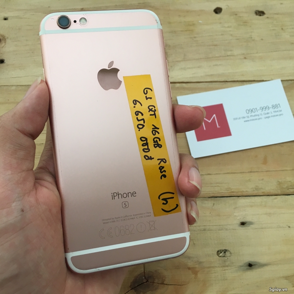Iphone 6s quốc tế 16gb màu rose - 2