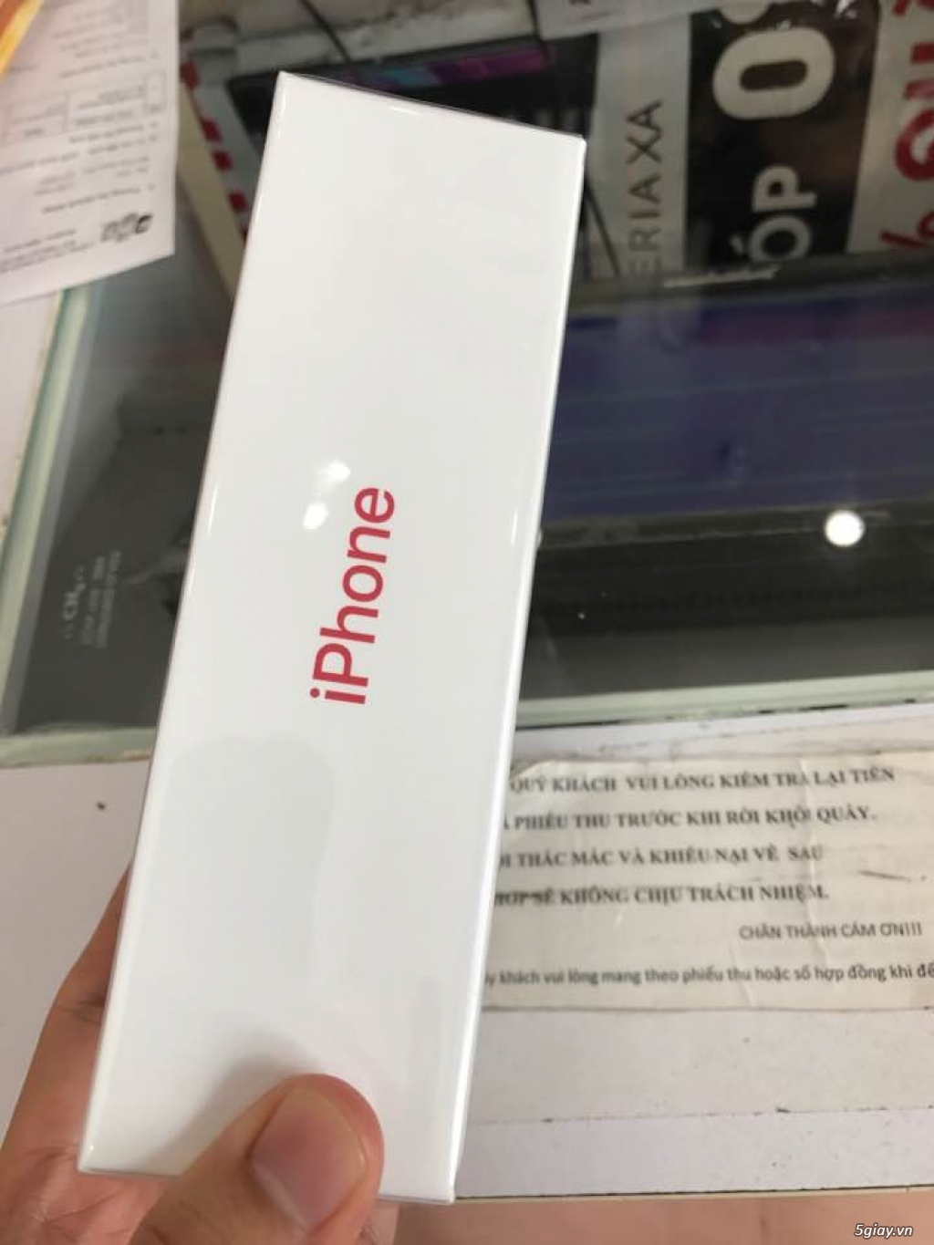 IPHONE 7 RED FULLBOX Nguyên Seal - 4