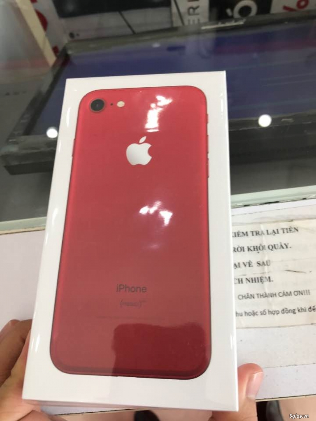 IPHONE 7 RED FULLBOX Nguyên Seal