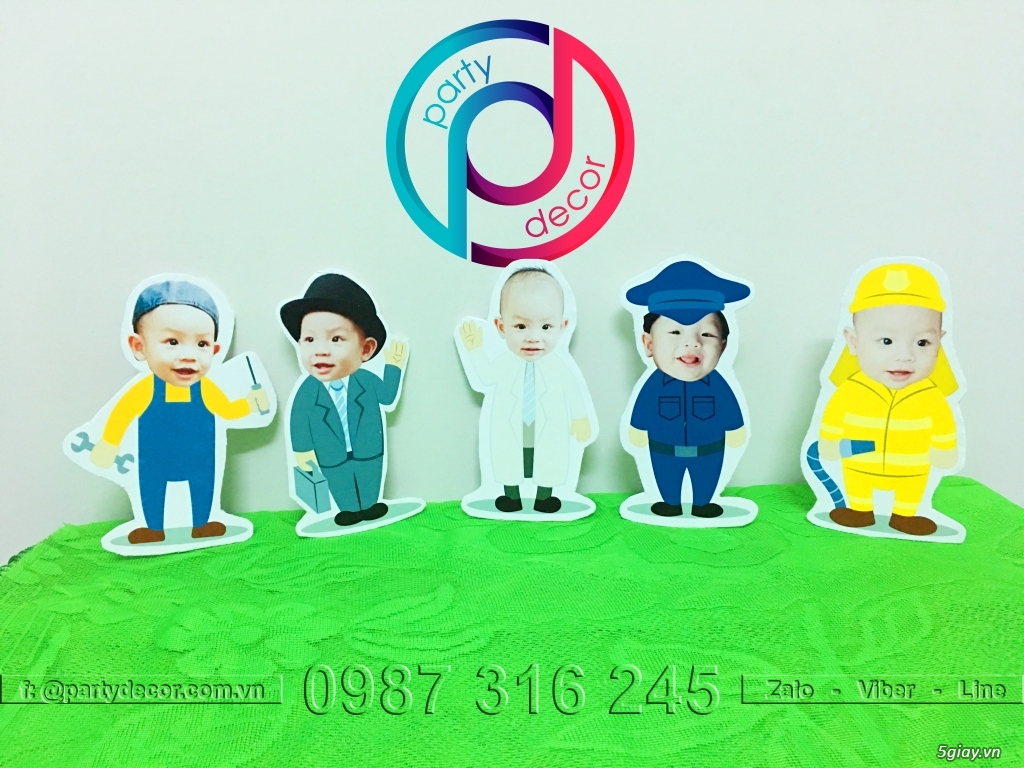 Phụ kiện trang trí thôi nôi, sinh nhật - 3