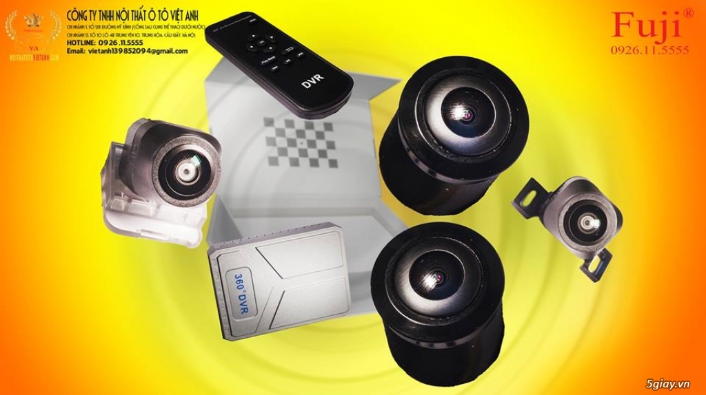 Camera 360 - Trợ thủ đắc lực của tài xế