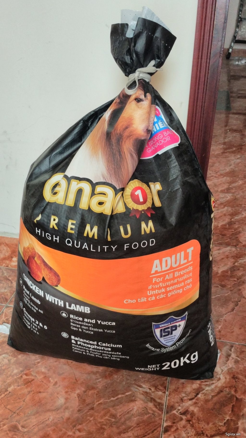 Thức ăn Ganador cho chó trưởng thành siêu rẻ