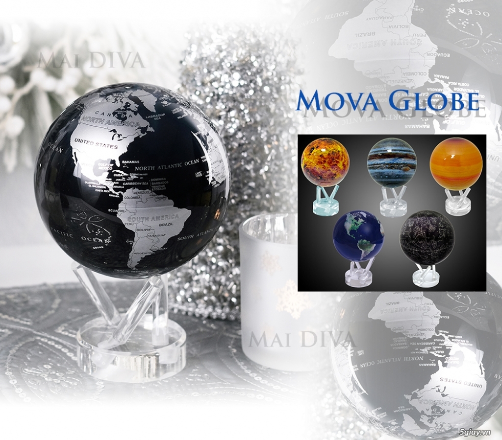 Quả cầu tự xoay Mova - Món quà tặng công nghệ độc đáo từ Mỹ