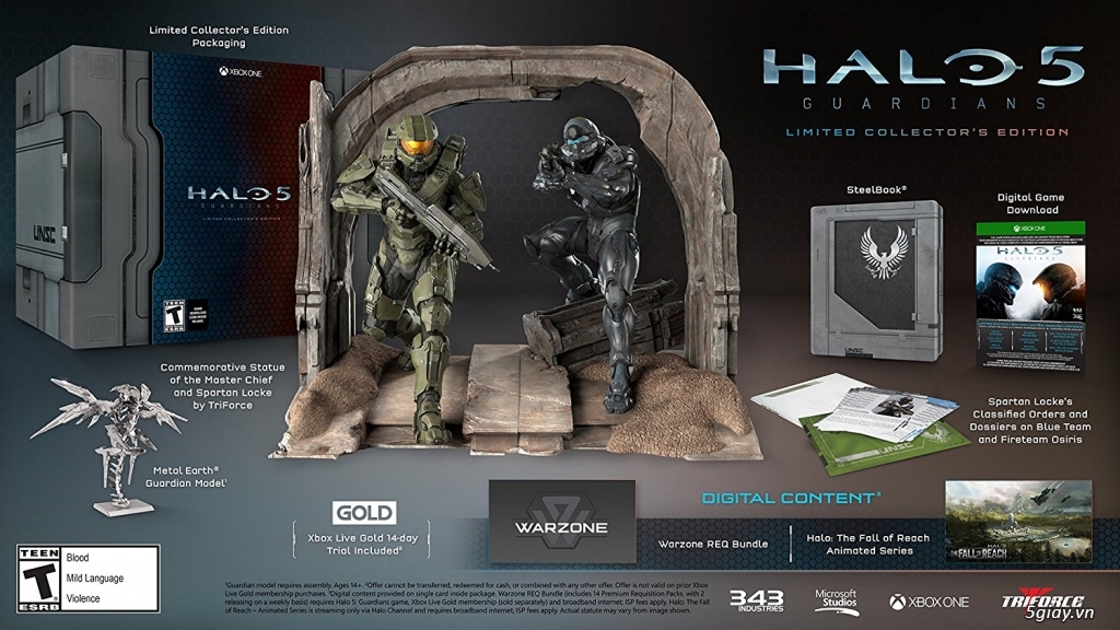 Halo 5: Guardians - Limited Collector's phiên bản đặt biệt Xbox One - 3
