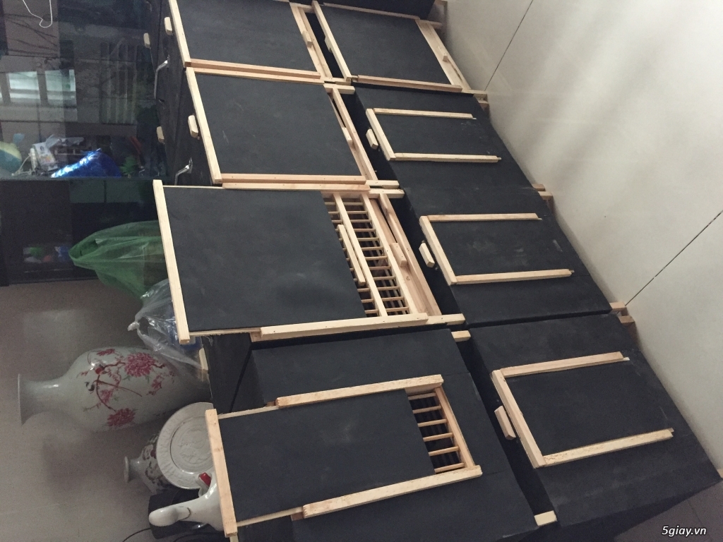 Hộc thuần ép bổi, khay đứng cho chim non - 1