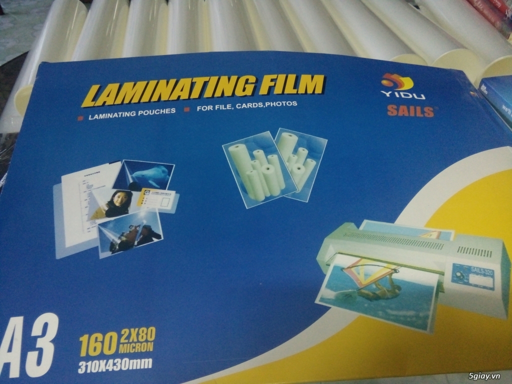 Plastic Laminating Film A3 80mic