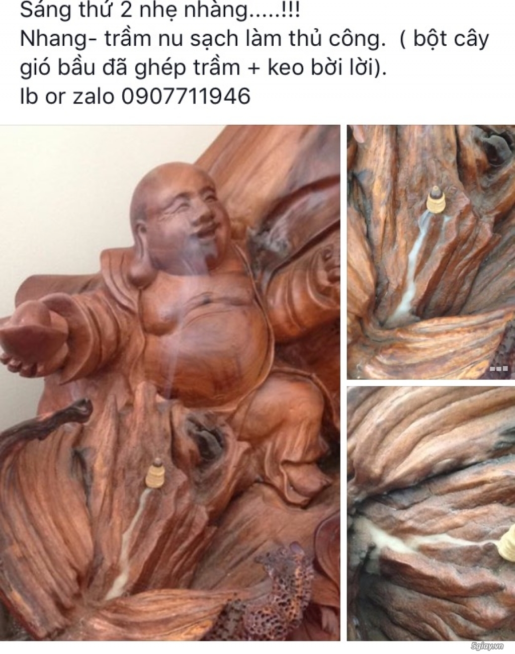 Bột trầm - nhang trầm nụ cao cấp