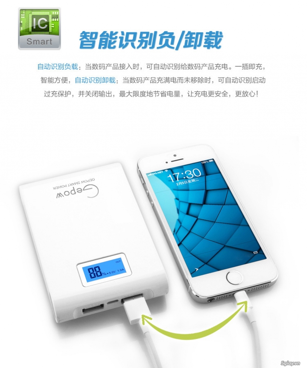 Pin sạc dự phòng pineng 10000mah-20000mah - 22