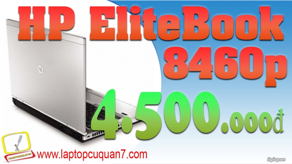Laptop HP Elitebook 8460P Core i5-Dòng laptop doanh nhân - Giá rẻ bèo