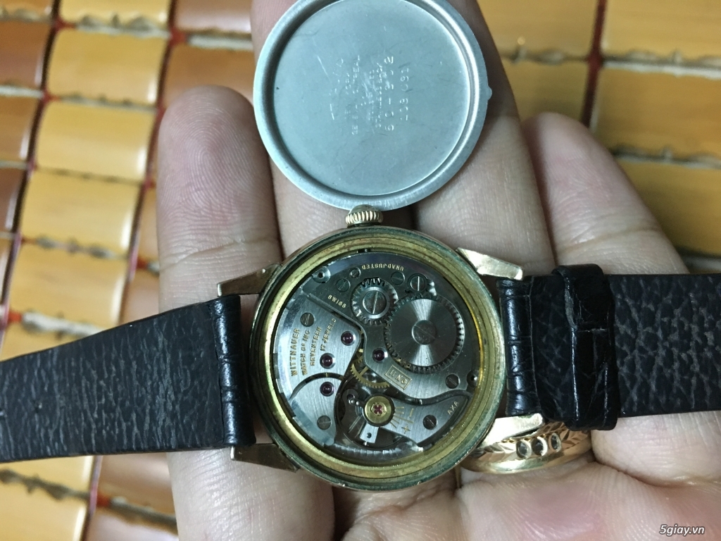 Đồng hồ cổ tự động, lên dây bọc vàng của Thuỵ Sĩ và Nhật - 13