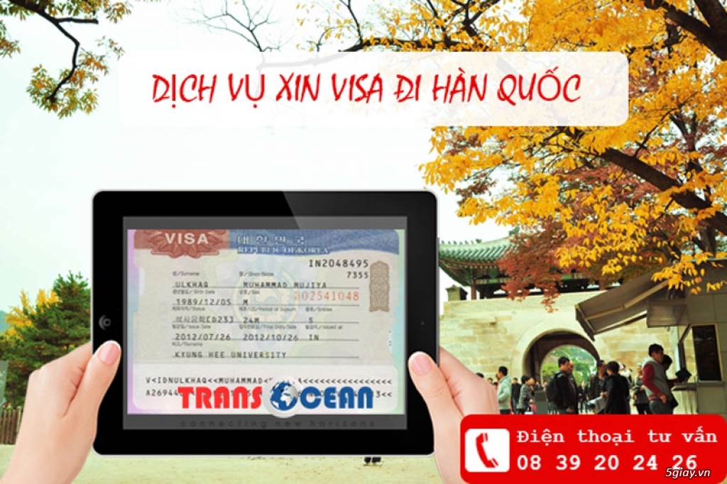Dịch Vụ Xin Visa Đi Hàn Quốc HCM