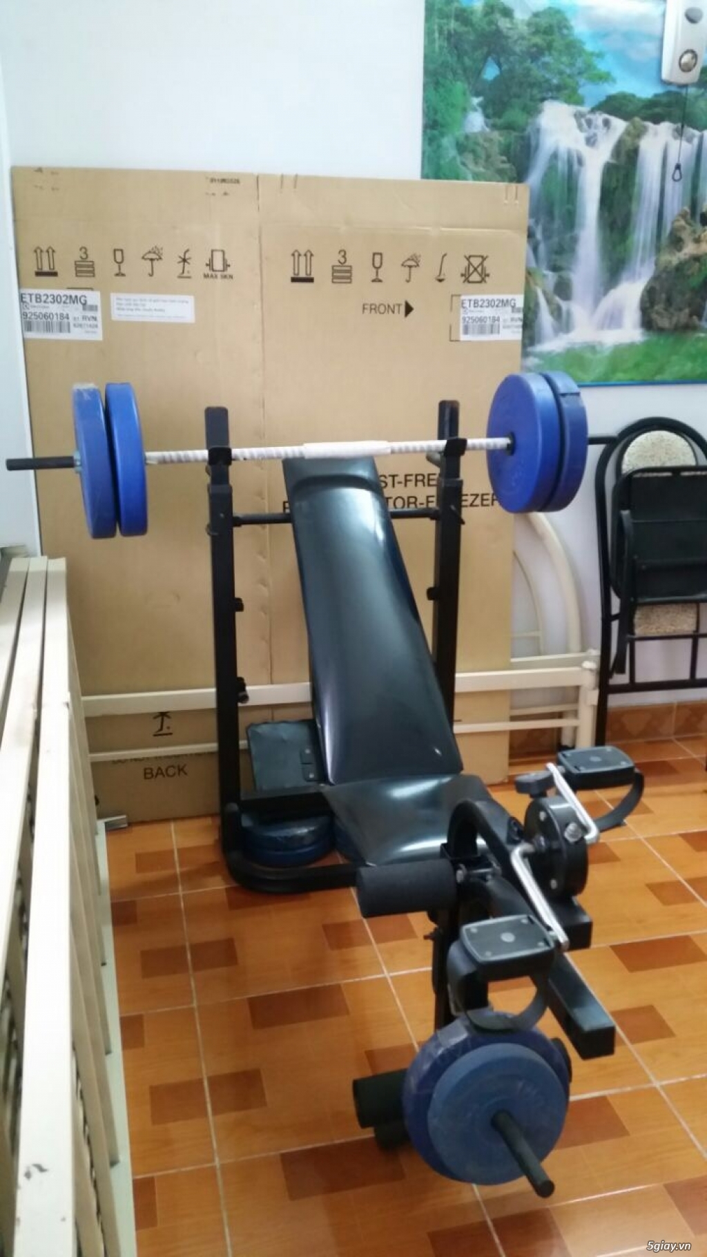 Dàn tập tạ đa năng tại nhà - 1
