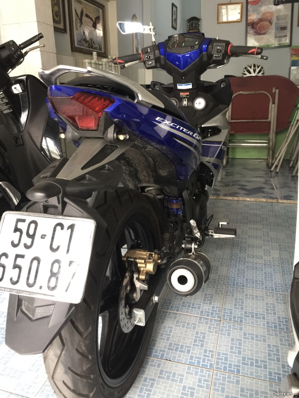 Bán Exciter 150cc , xanh GP , ODO thấp mới leng keng , dọn kiểng đẹp - 3