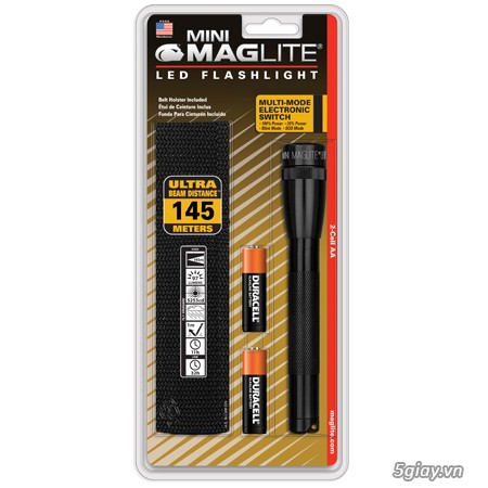 Chuyên đèn pin siêu sáng Maglite chính hãng của Mỹ