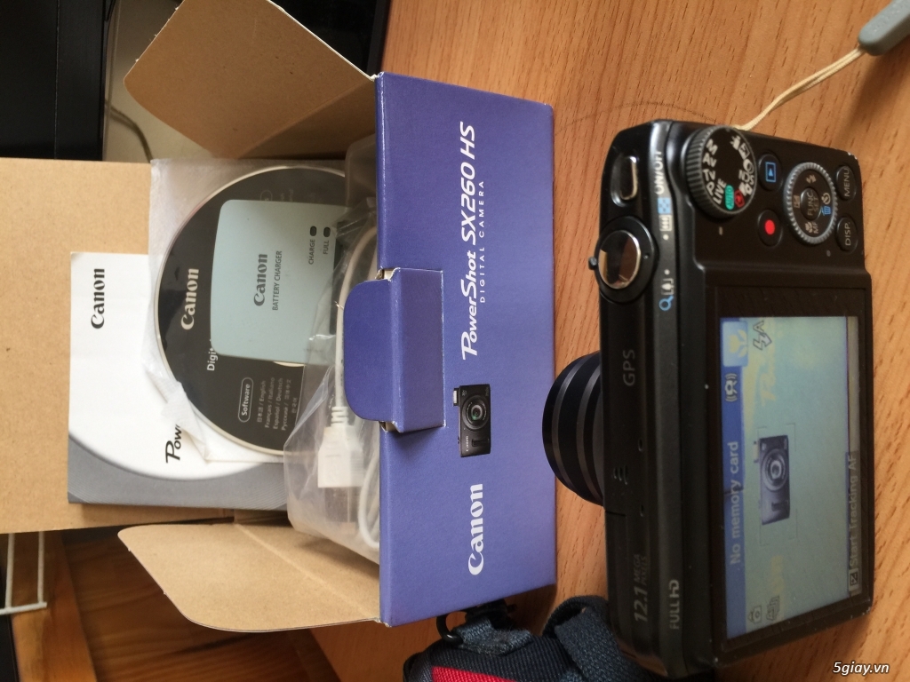 Máy ảnh Canon SX260HS - 7