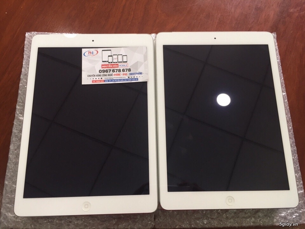 iPad Air 1 16Gb Silver 4G +WiFi - Bao Zin Chưa Bung 99,9% - Phụ Kiện Zin - Hậu Mãi Chu Đáo - Gía Tốt - 17