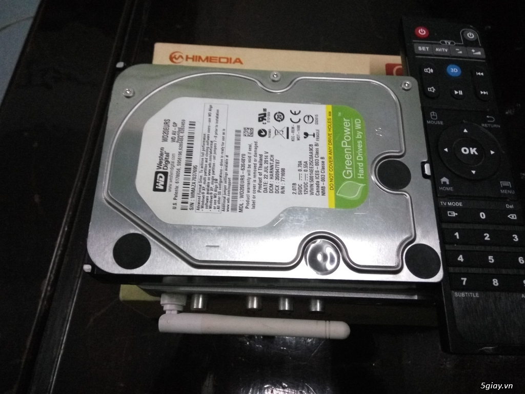 Android box Q5 HDD 2T
