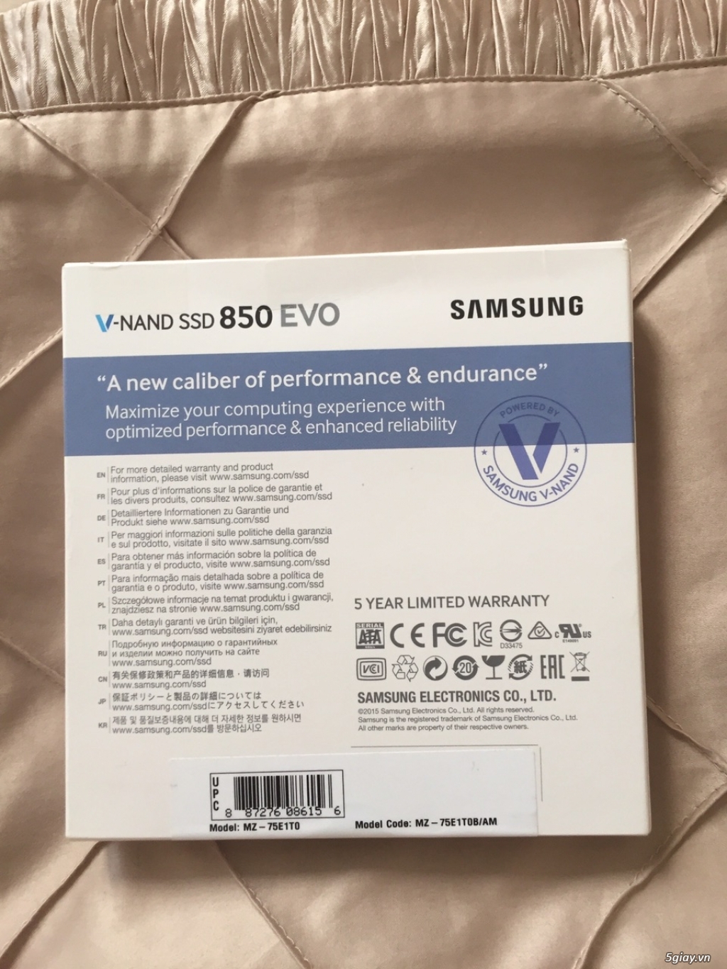 HCM - SSD SAMSUNG 850 EVO 500GB 1TB, Hàng xách tay US - 3