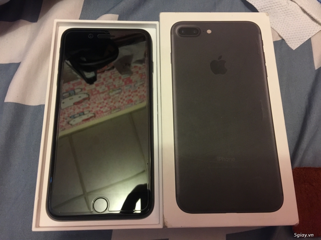 Iphone 7 plus 128 GB full Black ( nhám ) - 4