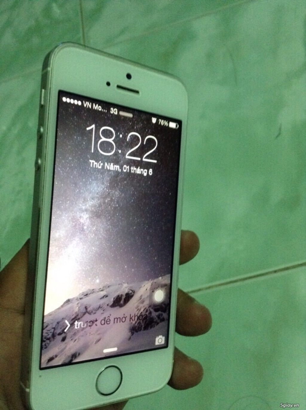 Bán Ip5s 32gb white - 1