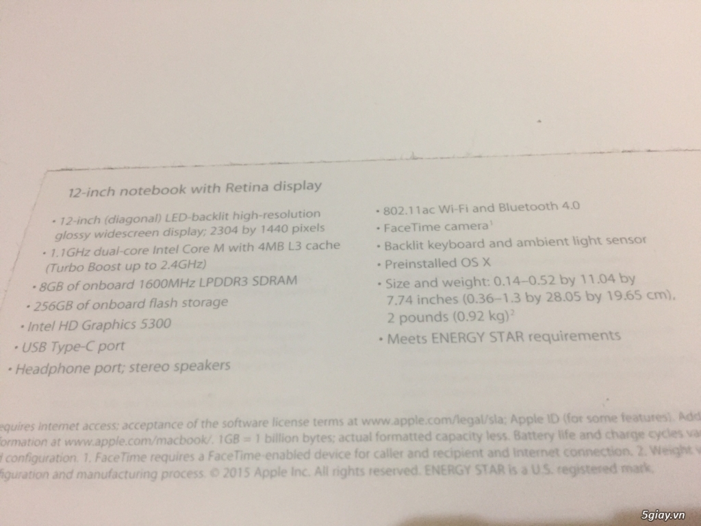 The Mac Book 12'' - 2