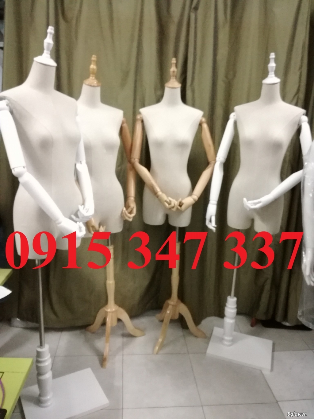 Bán mannequin tay gỗ thời trang - 4