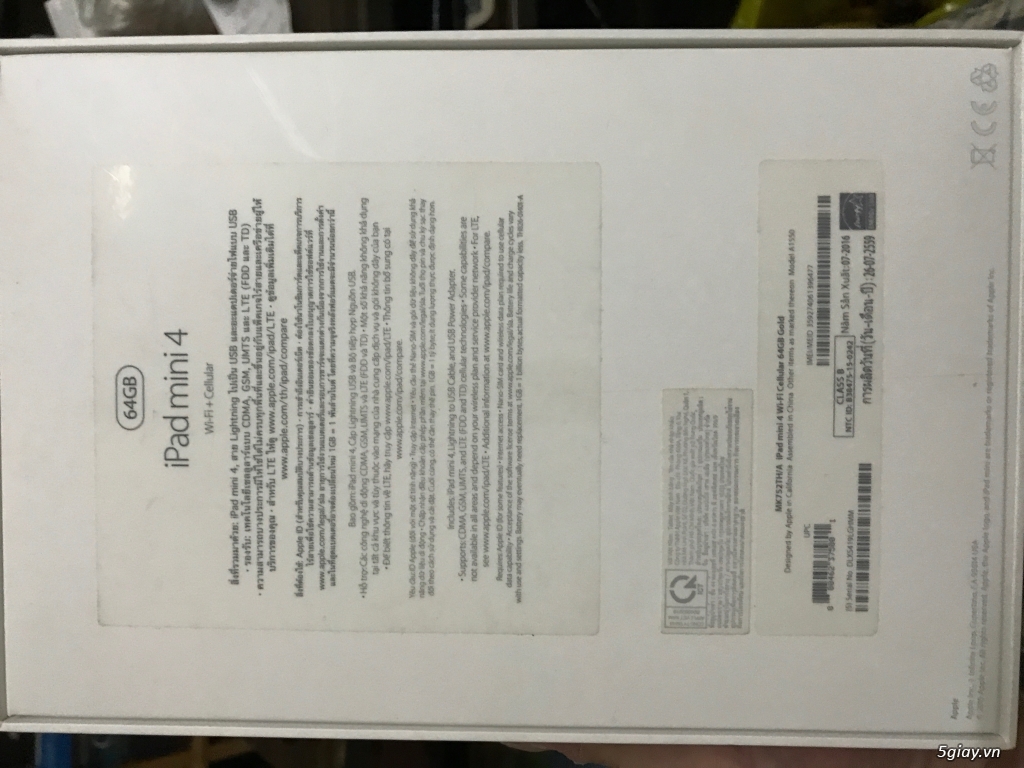 iPad Mini 4 64 GB Wi-Fi + Cellular - 2
