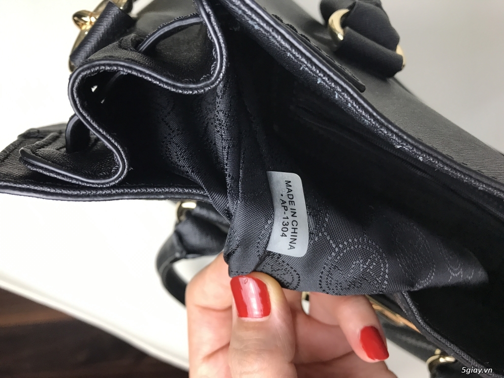 Balo MCM Odeon size Mini màu Black mới nguyên seal Authentic 100%,MK - 32