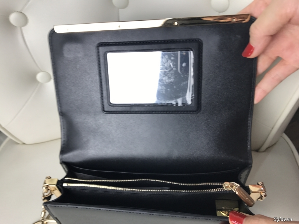 Balo MCM Odeon size Mini màu Black mới nguyên seal Authentic 100%,MK - 16