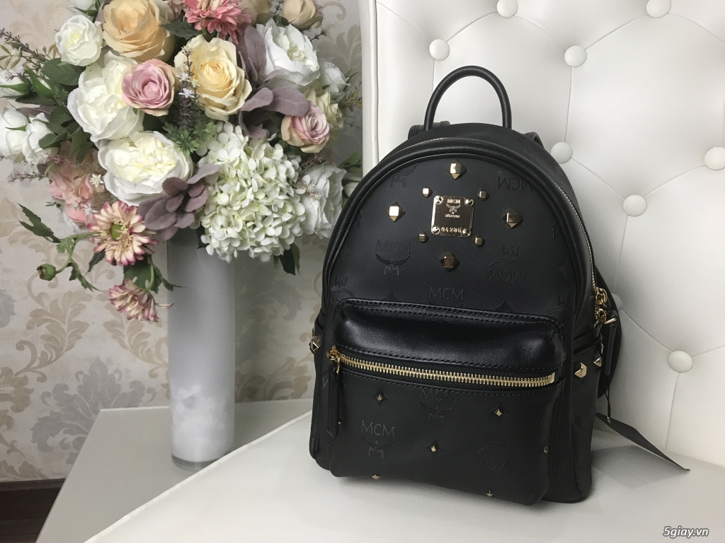 Balo MCM Odeon size Mini màu Black mới nguyên seal Authentic 100%,MK - 3
