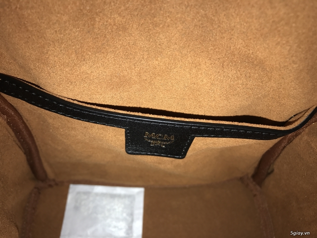 Balo MCM Odeon size Mini màu Black mới nguyên seal Authentic 100%,MK - 7