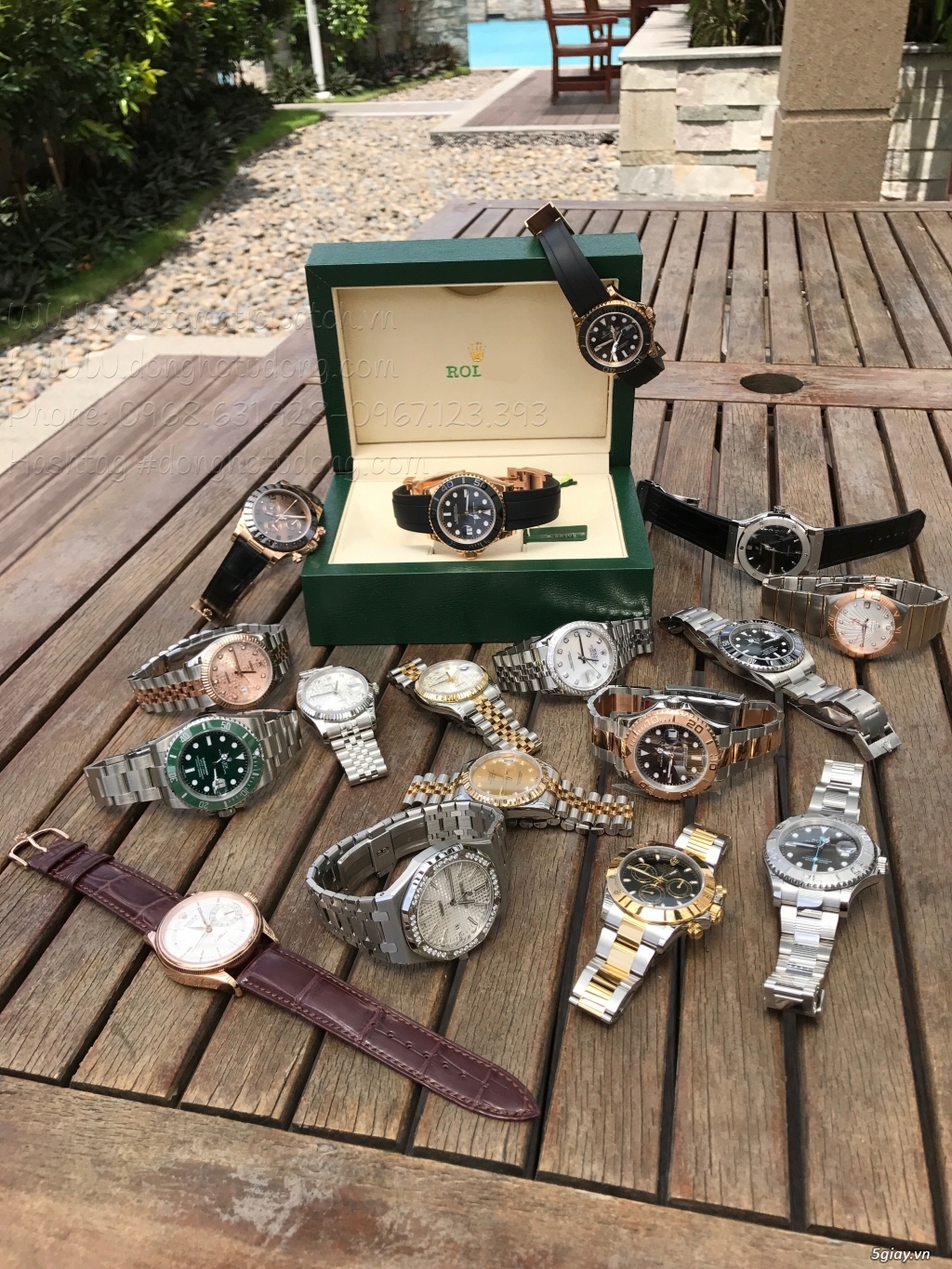 Chuyên đồng hồ Rolex,Hublot,AP, Patek Philippe...Replica1:1 Swiss Made